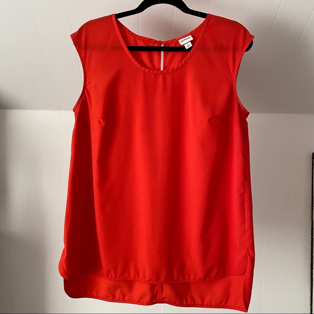 Merona | Red-Orange Tank
